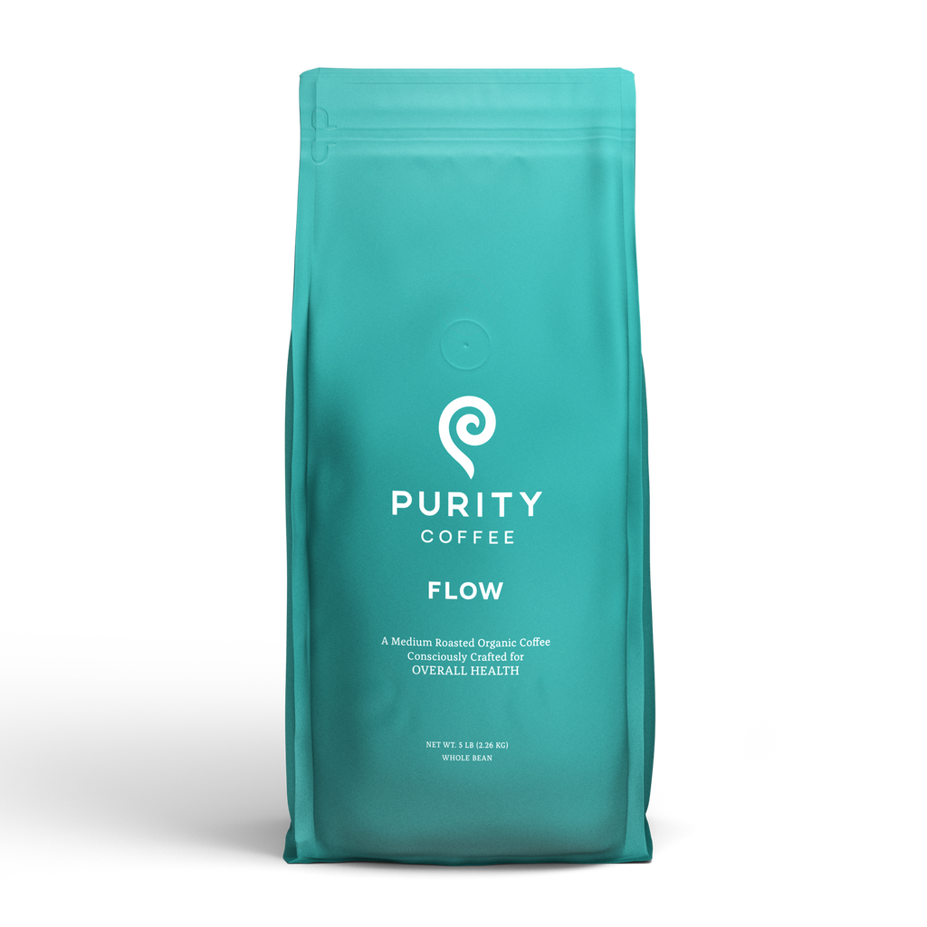 FLOW: Original Medium Roast Whole Bean Coffee - 5lb Bag