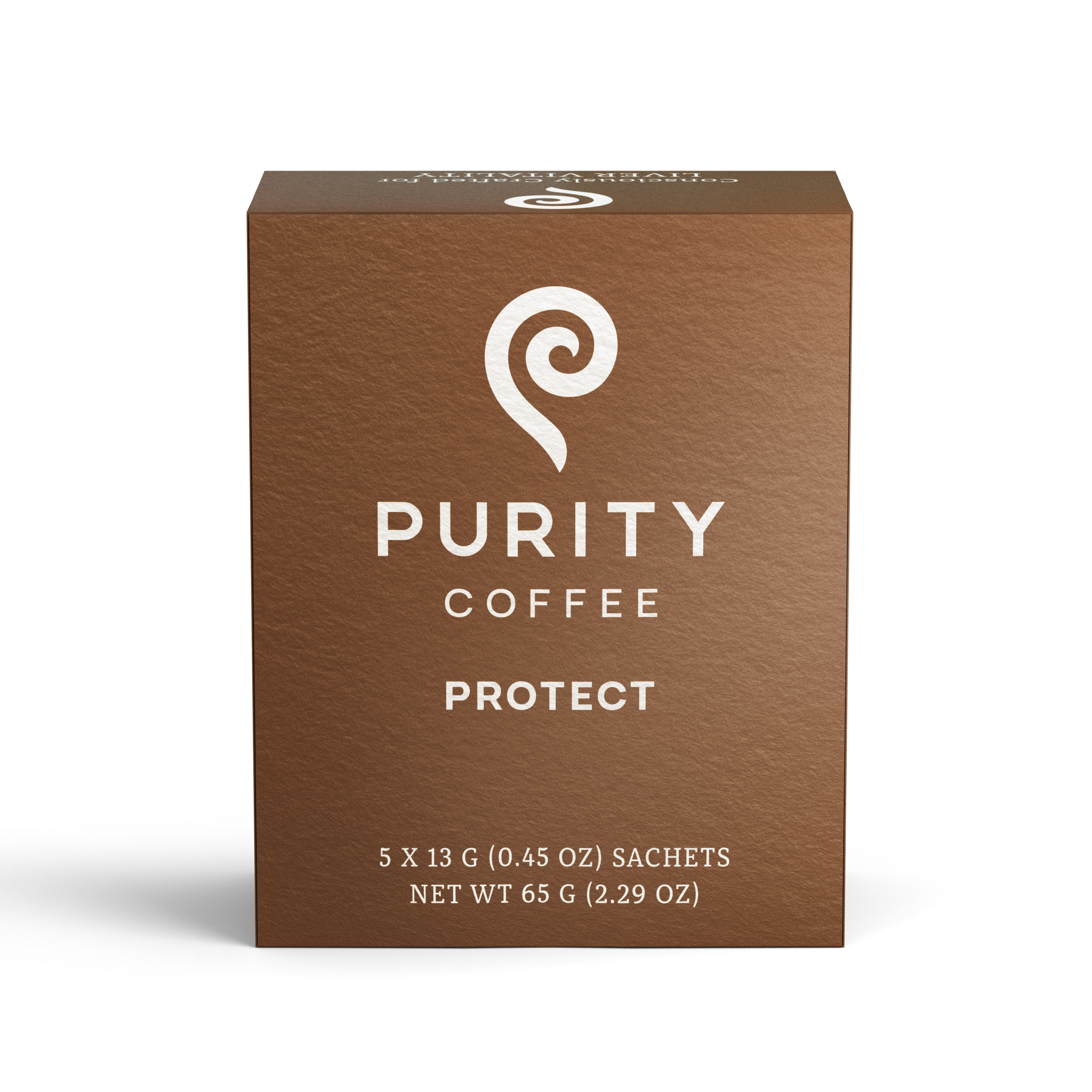 PROTECT: Light-Medium Roast Single-Serve Coffee Sachets