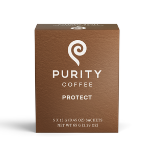 PROTECT: Light-Medium Roast Single-Serve Coffee Sachets