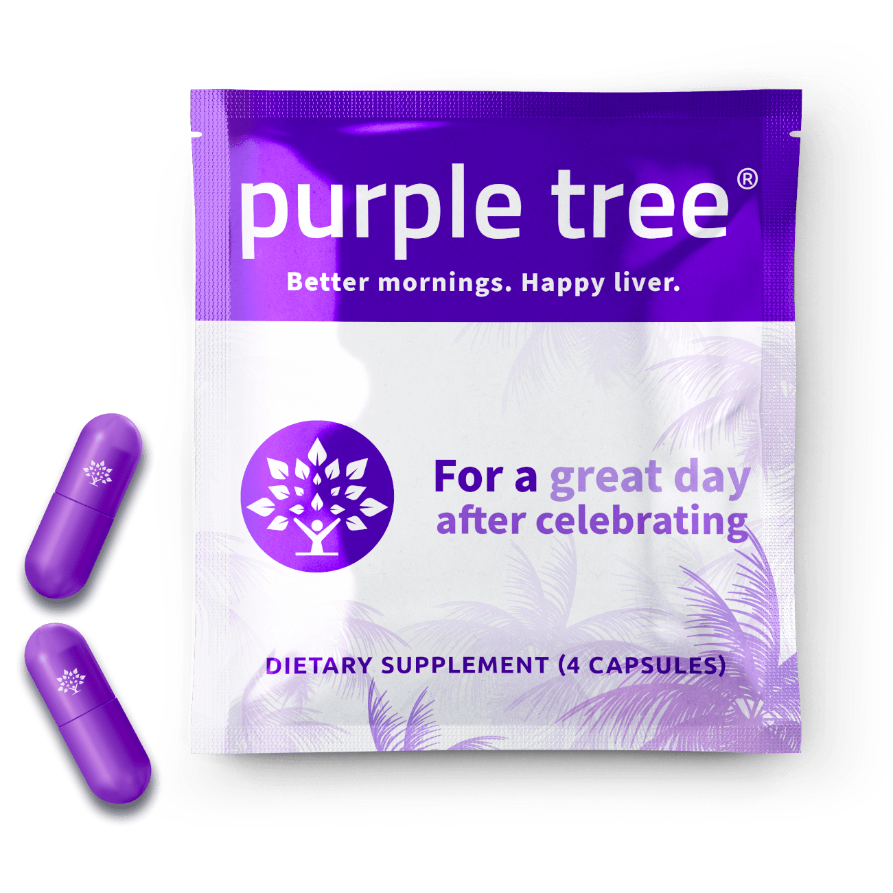 Purple Tree Post-Celebration Kit POS - 20 To-Go Packs