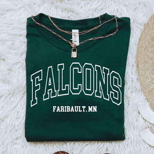 Custom City State or Text Personalized Shop Logo Tee Shirt
