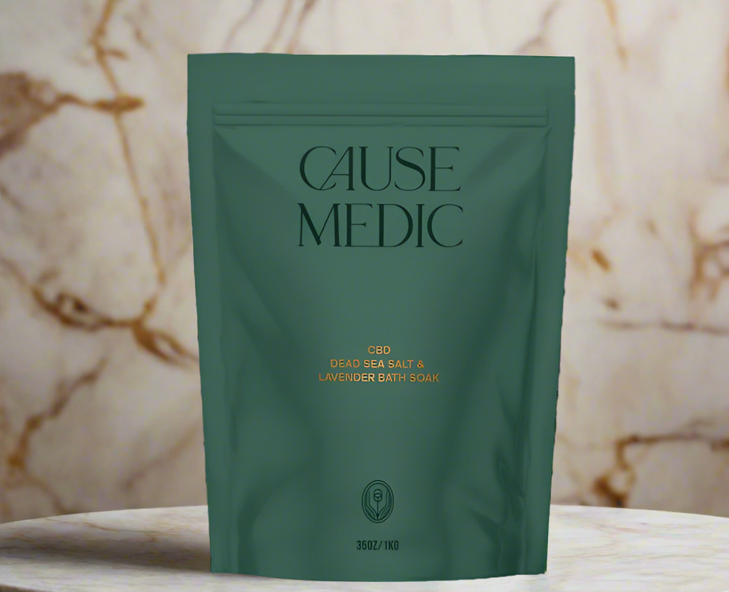 CauseMedic Dead Sea Salt & Lavender Bath Soak