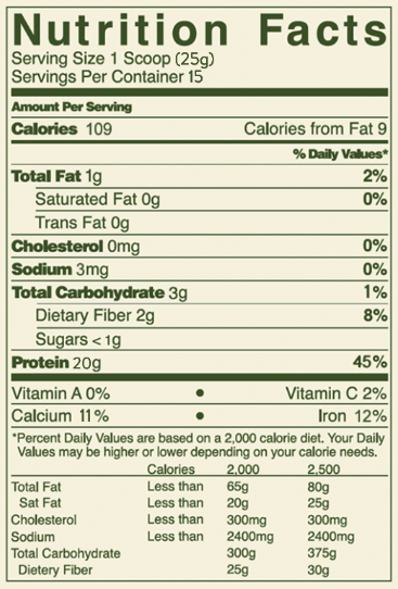 Natural Protein Blend