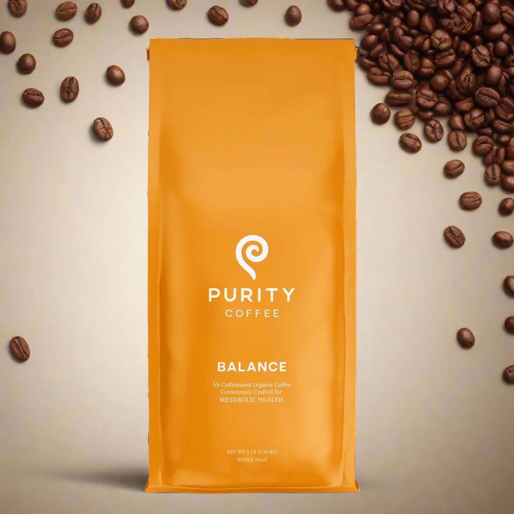 BALANCE: ⅓ Caff Whole Bean Purity Coffee