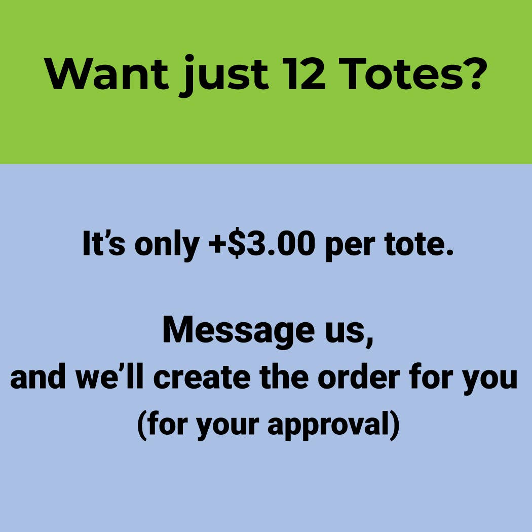 Your Logo Or Design - Custom Diane Tote Bag/Gift Bag