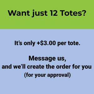 Your Logo Or Design - Custom Diane Tote Bag/Gift Bag