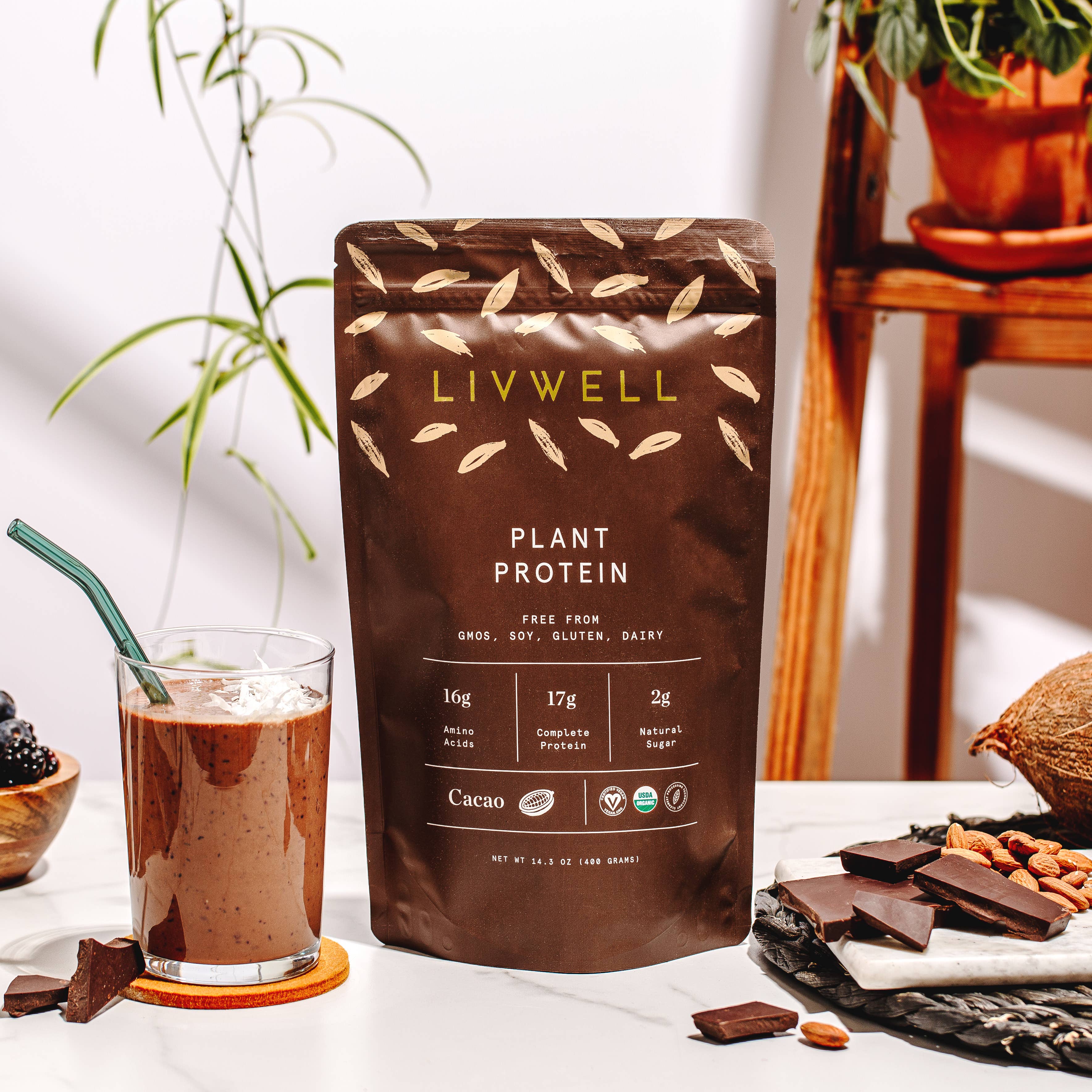 Raw Cacao Protein Blend