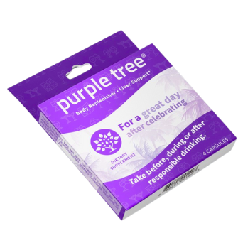 Purple Tree Post-Celebration Kit POS - 20 To-Go Packs