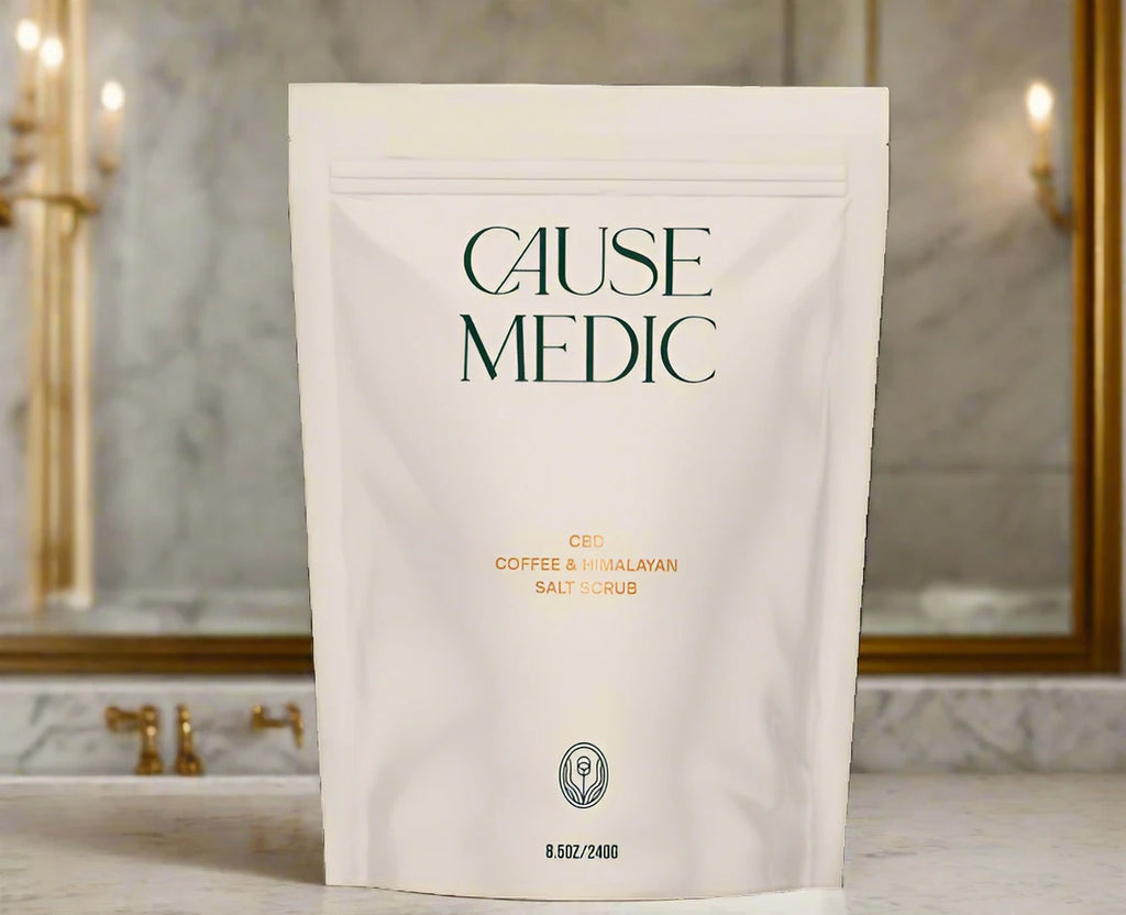 CauseMedic Coffee & Himalayan Salt Scrub