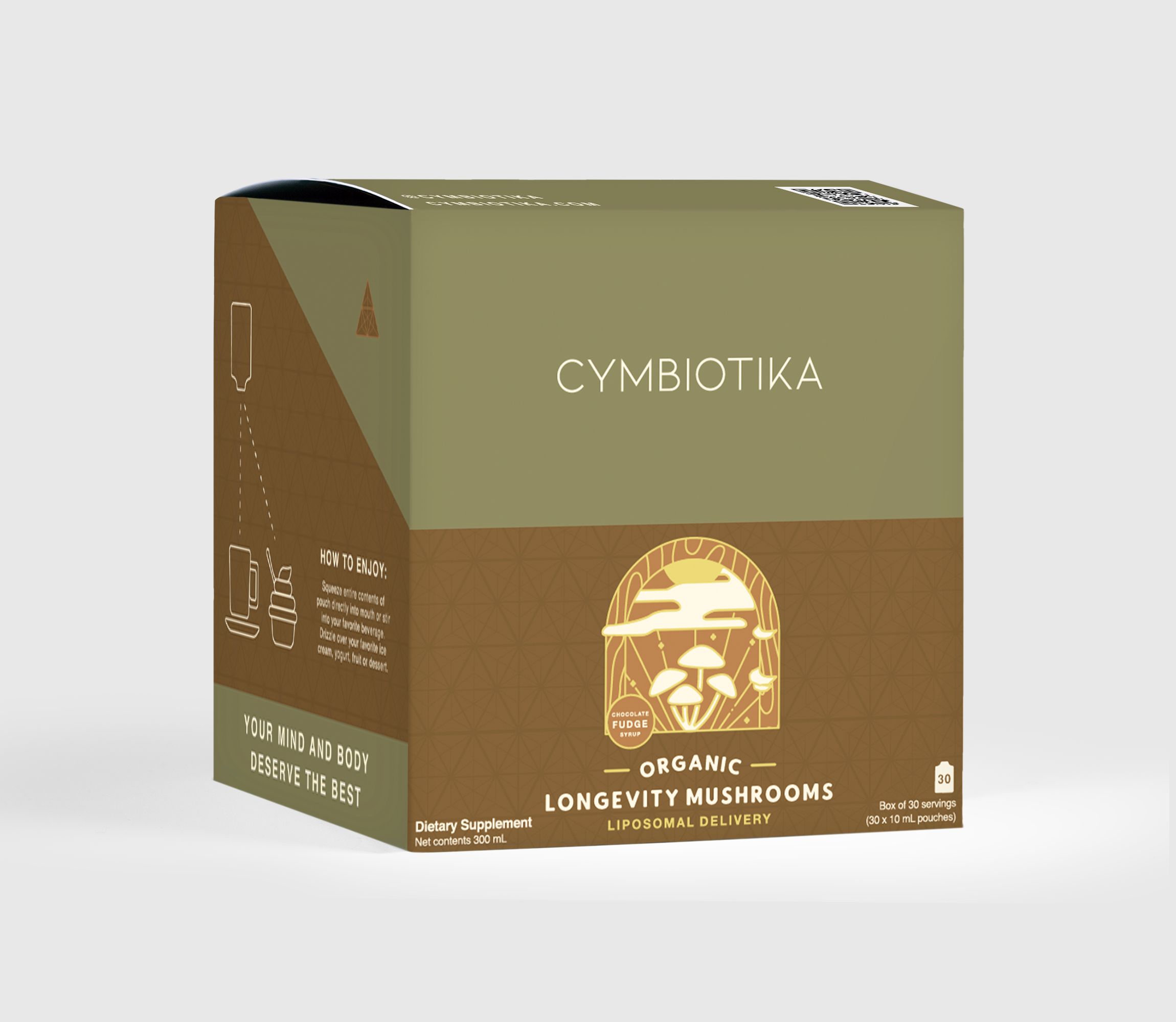 Cymbiotika Organic Longevity Mushrooms Box